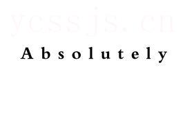 Absolutely